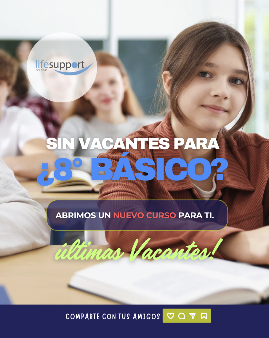 ¿Buscando 8vo Básico o Enseñanza Media en Las Condes?